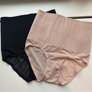 Juicy Couture Shapewear Bundle Size Large, Black and Tan
